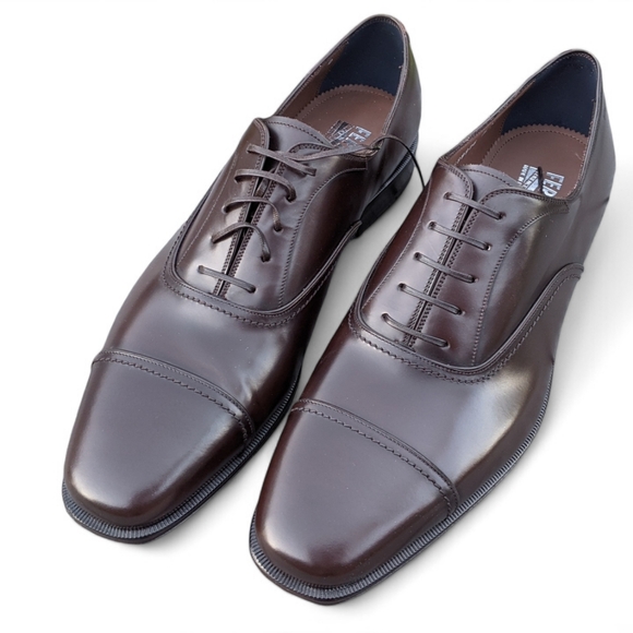 Ferragamo Mens Shoes Size 13 D New With Box - Picture 3 of 5